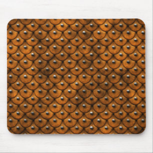 Alfombrilla De Ratón Mousepad de cuero trenzado