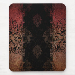 Alfombrilla De Ratón Mousepad de Damask grabado de época