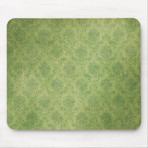 Alfombrilla De Ratón Mousepad de Damask Verde