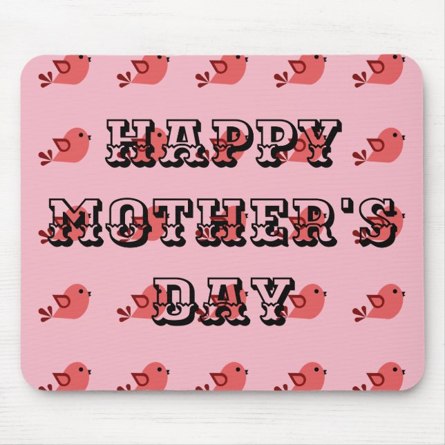Alfombrilla De Ratón mousepad de Día de la Madre (Frente)