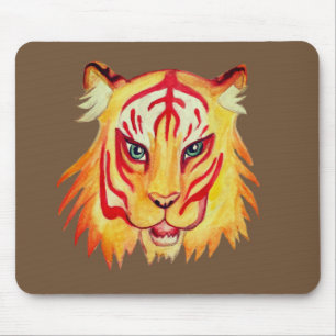 Alfombrilla De Ratón Mousepad de dibujo de tigre