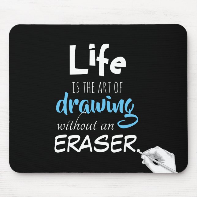 Alfombrilla De Ratón Mousepad de dibujo de vida (Frente)