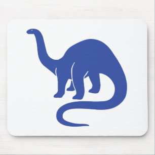 Alfombrilla De Ratón Mousepad de dinosaurio - Azul