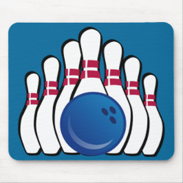 Alfombrilla De Ratón Mousepad de diseño de boliche
