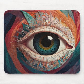 Alfombrilla De Ratón Mousepad de diseño ocular artístico