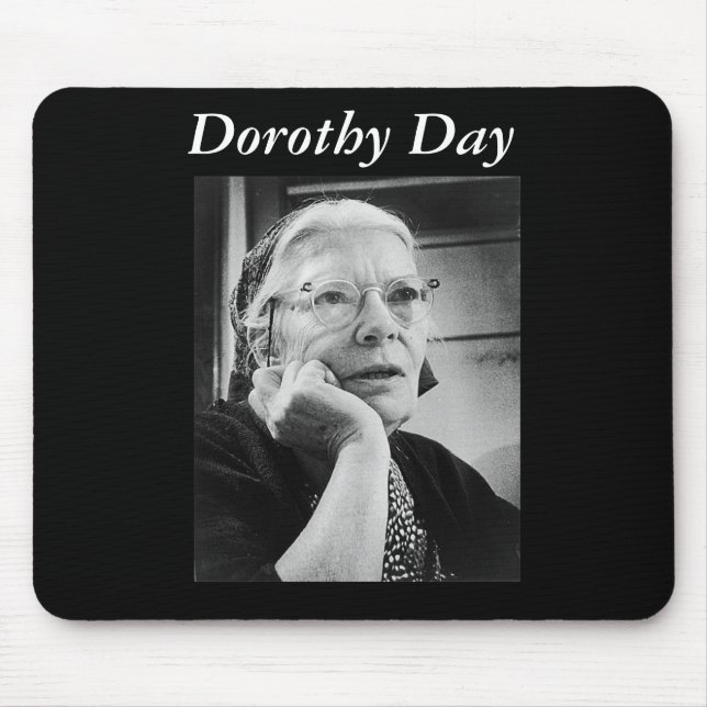 Alfombrilla De Ratón Mousepad de Dorothy Day (Frente)