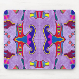 Alfombrilla De Ratón Mousepad de dragón morado