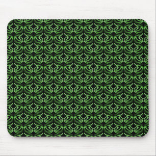 Alfombrilla De Ratón Mousepad de elegancia de radiante verde esmeralda