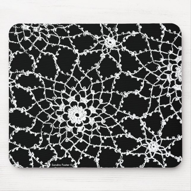 Alfombrilla De Ratón Mousepad de encaje tatuado (Frente)
