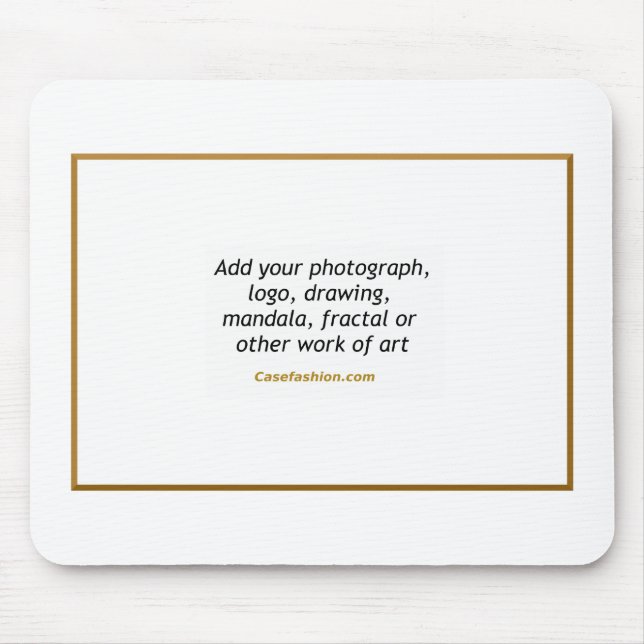 Alfombrilla De Ratón Mousepad de encargo con sus ilustraciones (Frente)