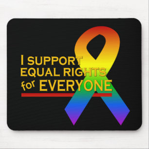 Alfombrilla De Ratón Mousepad de Equal Rights Support