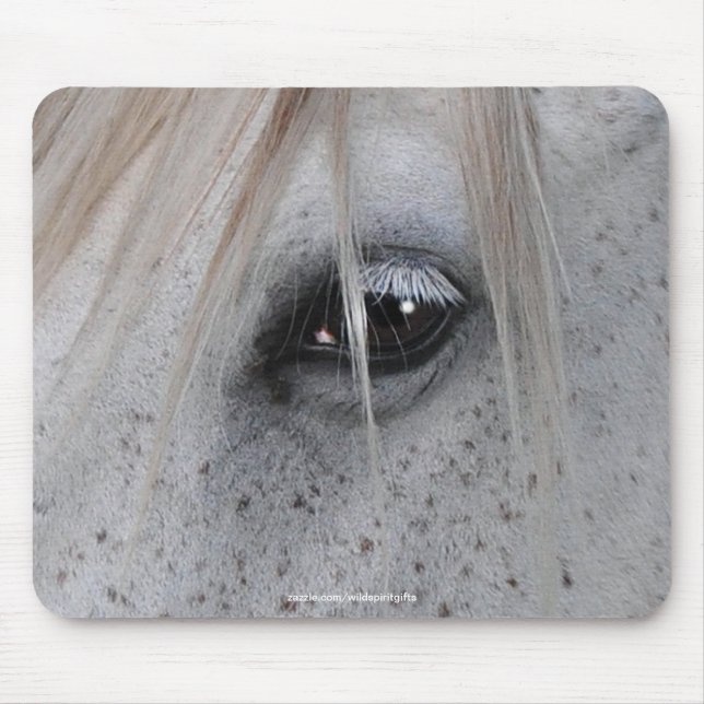 Alfombrilla De Ratón Mousepad de equino de ojos (Frente)