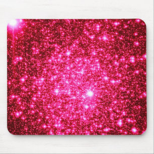 Alfombrilla De Ratón Mousepad de esparkle rosa