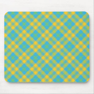 Alfombrilla De Ratón Mousepad de estilo: azul, amarillo, verde, dorado