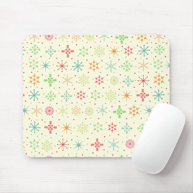 Alfombrilla De Ratón Mousepad de estrellas retro (Con ratón)