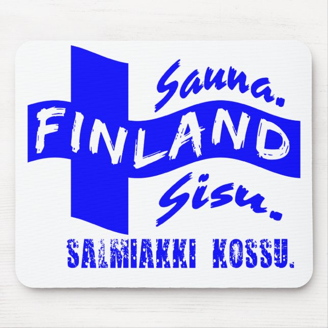 Alfombrilla De Ratón Mousepad de Finlandia (Frente)