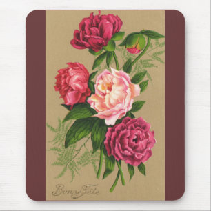 Alfombrilla De Ratón Mousepad de flor