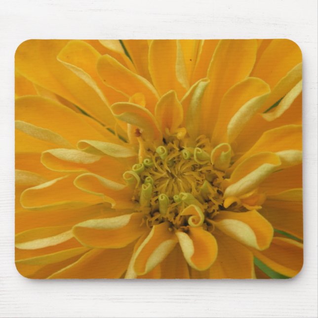 Alfombrilla De Ratón Mousepad de flor amarillo (Frente)