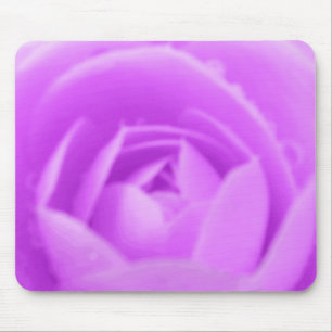 Alfombrilla De Ratón Mousepad de flor de camellia púrpura