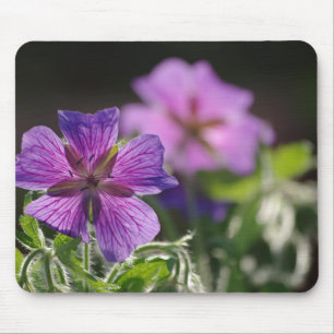 Alfombrilla De Ratón Mousepad de flor de geranio