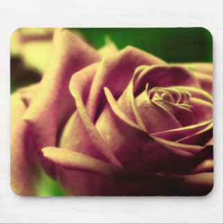 Alfombrilla De Ratón Mousepad de flor de Rosa antiguo vintage