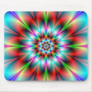 Alfombrilla De Ratón Mousepad de flor doble