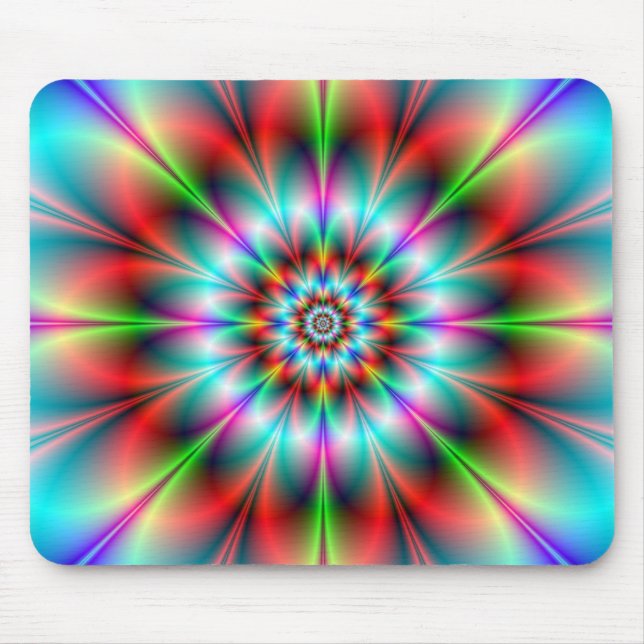 Alfombrilla De Ratón Mousepad de flor doble (Frente)