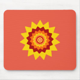 Alfombrilla De Ratón Mousepad de Flor Impar