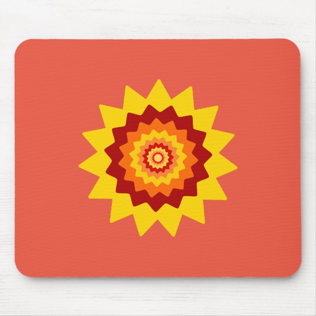 Alfombrilla De Ratón Mousepad de Flor Impar (Frente)