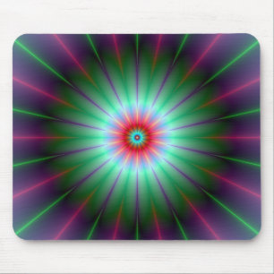 Alfombrilla De Ratón Mousepad de flor radiante
