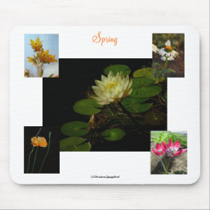 Alfombrilla De Ratón Mousepad de flores de Crocus Spring