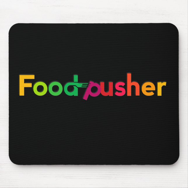 Alfombrilla De Ratón Mousepad de FoodPusher (Frente)