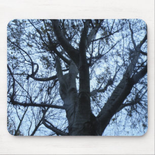 Alfombrilla De Ratón Mousepad de fotografías de silueta de árbol