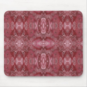 Alfombrilla De Ratón Mousepad de Fractal Rojo