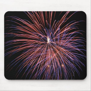 Alfombrilla De Ratón Mousepad de fuegos artificiales