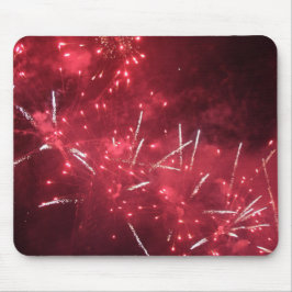 Alfombrilla De Ratón Mousepad de fuegos artificiales