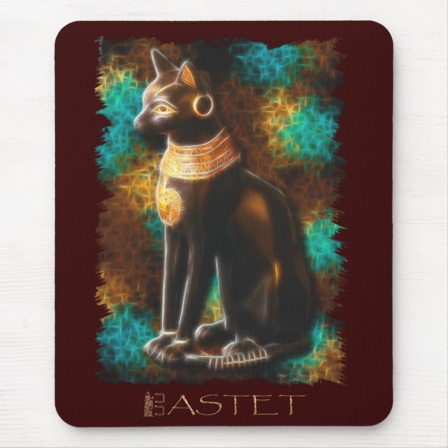 Alfombrilla De Ratón Mousepad de gato egipcio (Frente)