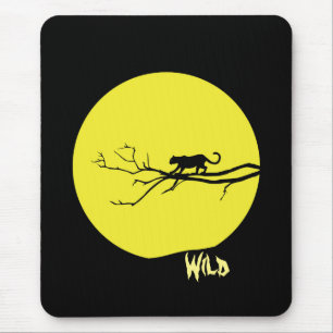 Alfombrilla De Ratón Mousepad de gato salvaje