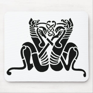 Alfombrilla De Ratón Mousepad de gatos celtas