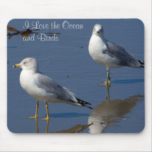 Alfombrilla De Ratón Mousepad de gaviotas