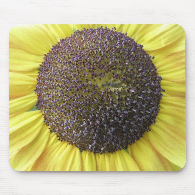 Alfombrilla De Ratón Mousepad de girasol amarillo (Frente)