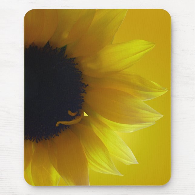 Alfombrilla De Ratón Mousepad de girasol Hermoso regalo de flores amari (Frente)