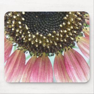 Alfombrilla De Ratón Mousepad de girasol rosa