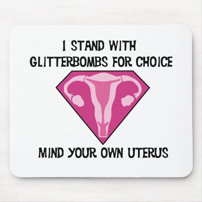 Alfombrilla De Ratón Mousepad de Glitterbombs4Choice (Frente)