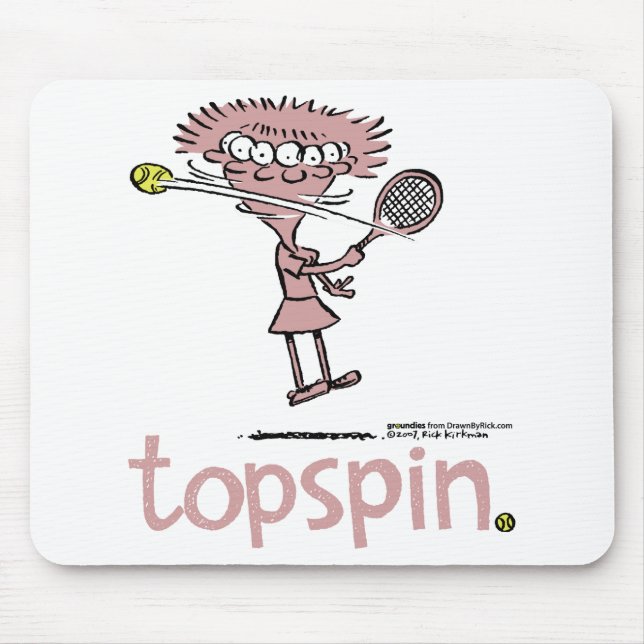 Alfombrilla De Ratón Mousepad de Groundies - de Topspin (Frente)