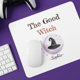 Alfombrilla De Ratón Mousepad de Halloween de Buena Bruja Personalizado