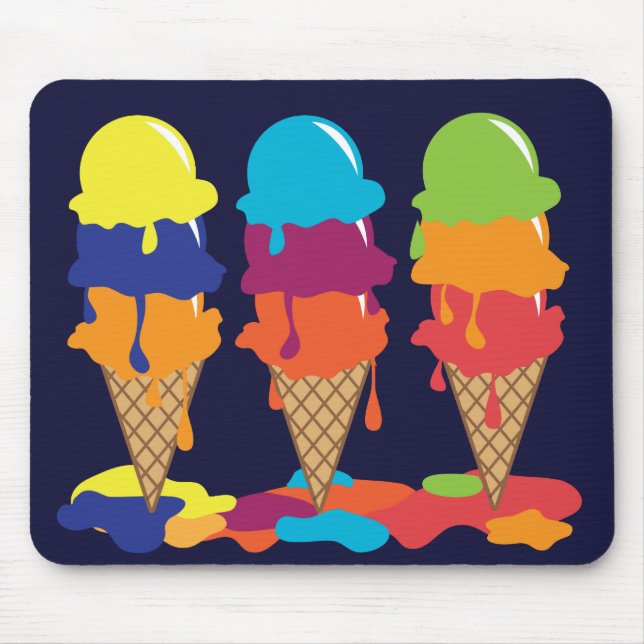 Alfombrilla De Ratón Mousepad de helado (Frente)