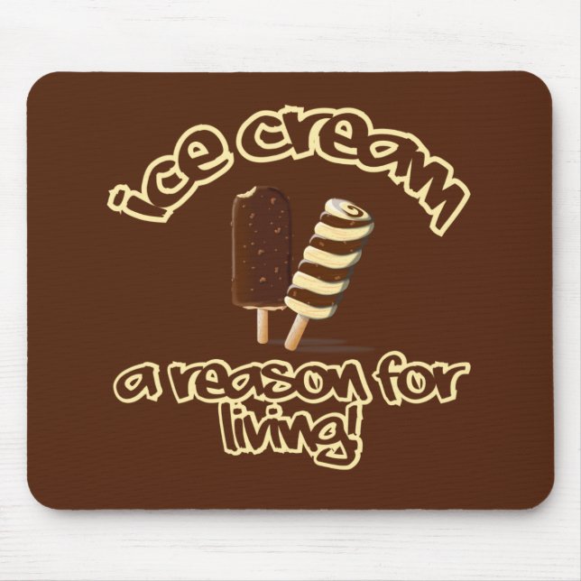 Alfombrilla De Ratón Mousepad de helado (Frente)