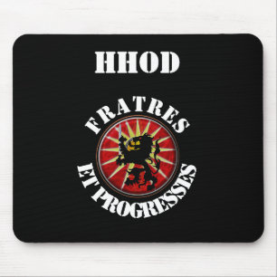 Alfombrilla De Ratón Mousepad de HHOD con lema