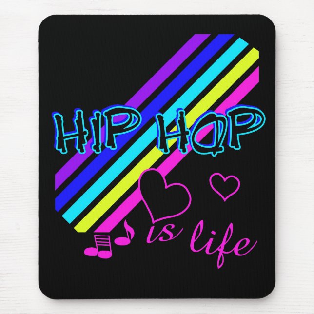 Alfombrilla De Ratón Mousepad de HipHop (Frente)